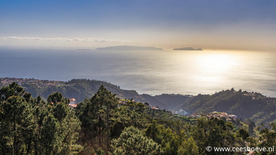 Uitzicht op Desertas eilanden | Madeira, 13 februari 2022