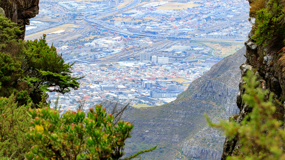 Uitzicht vanaf  de Tafelberg | Tafelberg, Kaapstad, Zuid-Afrika, 3 december 2018