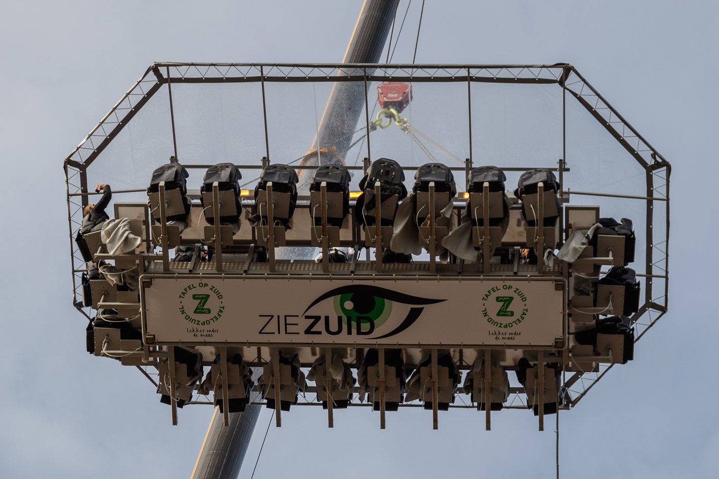 Dineren op 50 meter boven Zuid! | Rotterdam, 3 december 2016