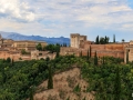 Uitzicht vanaf de Mirador de San Nicolas op het Alhambra