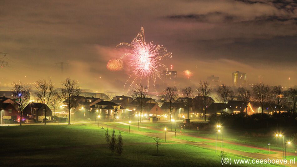 Nieuwjaarswisseling 2020-2021 | Nesselande, 1 januari 2021