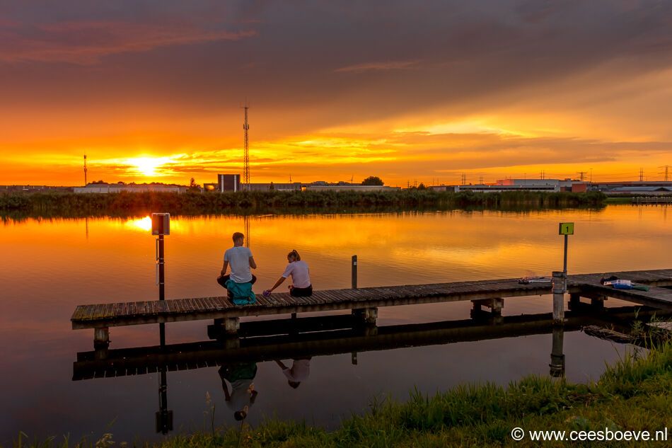 Zonsondergang Rotte | Zevenhuizen, 9 september 2021