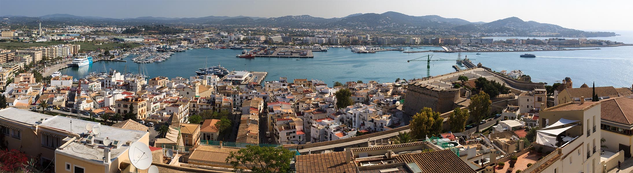 Ibiza stad |panorama